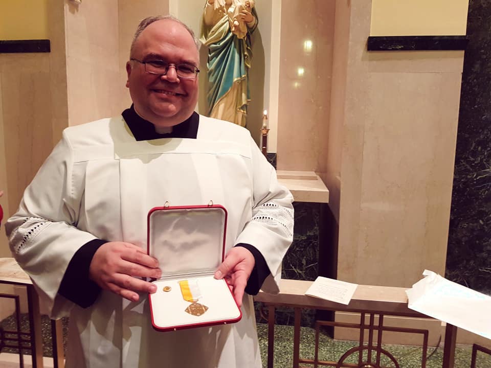 Papal Honours for Courage’s Executive Director