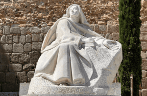 Escultura de santa Teresa de Jesús